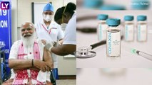 PM Modi Takes First Shot of COVID-19 Vaccine: पंतप्रधान नरेंद्र मोदींनी घेतली कोविडवरील लस