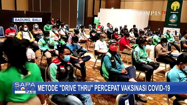 Digelar di Bali, Indonesia Jadi Negara Pertama di Asia Tenggara yang Terapkan Vaksinasi Drive Thru
