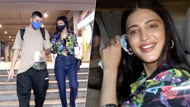 Shruti Haasan And Her Boyfriend Return To Mumbai After Trip To Chennai