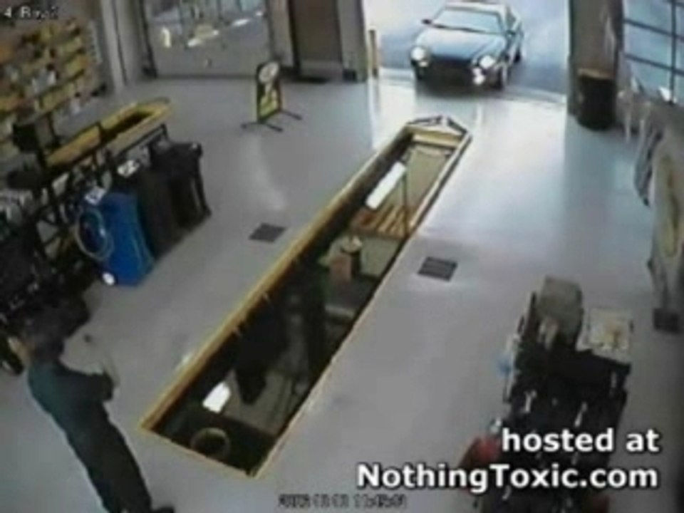 Une blonde chez norauto