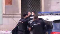 Espectacular persecución policial en pleno centro de Madrid