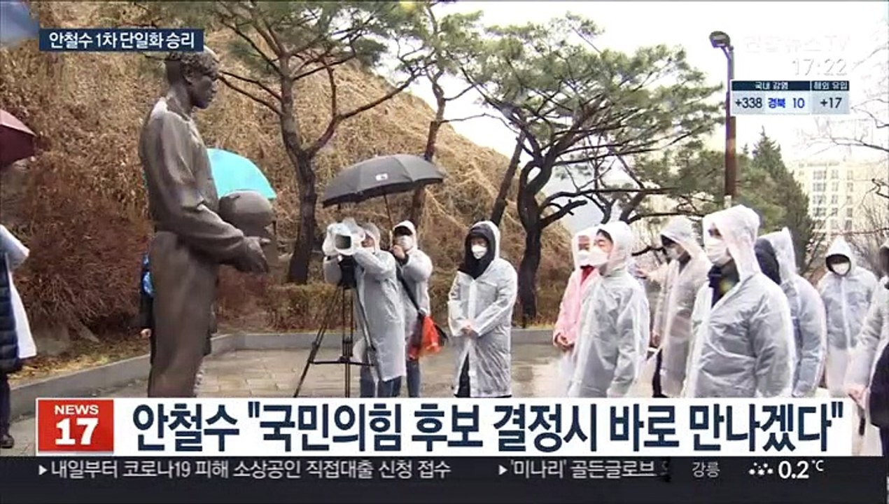 안철수, 제3지대 후보로…국민의힘과 단일화 수싸움