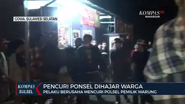 Pemuda Di Gowa Babak Belur Dihakimi Warga Usai Kedapatan Mencuri Ponsel