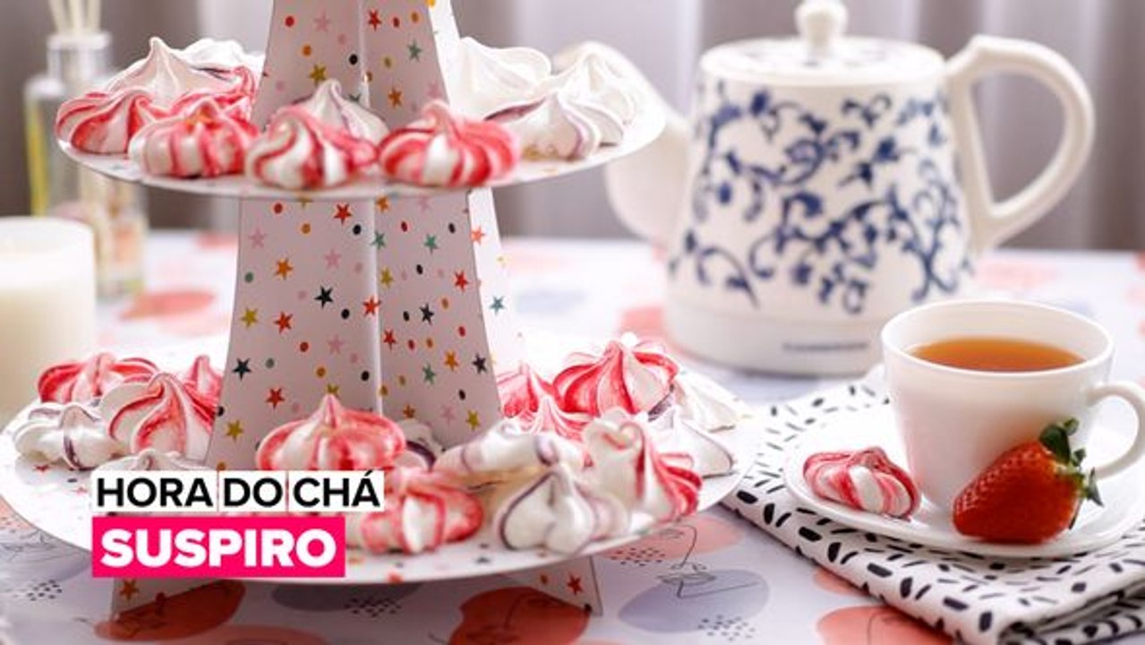 Hora do chá: Suspiro