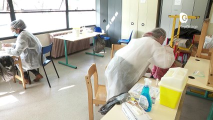 Reportage - Expérimentation des tests salivaires dans les écoles