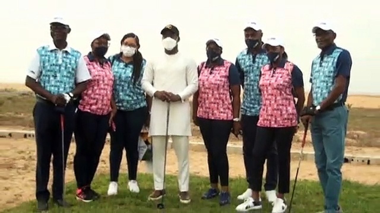 Golf: Homéky aux côtés de Michel Awunou, donne le top du tournoi AOM