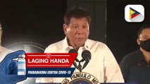 Laging Handa | Pres. #Duterte, nanawagan sa publiko na makiisa sa vaccination rollout ng gobyerno