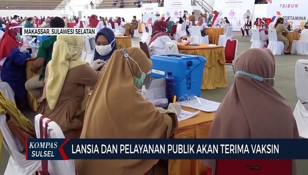 Lansia Dan Pelayanan Publik Akan Terima Vaksin Tapah Dua