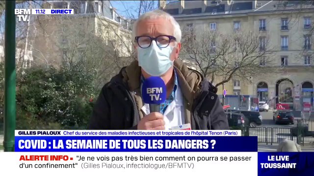 Gilles Pialoux: Le taux de vaccination des soignants est très insuffisant