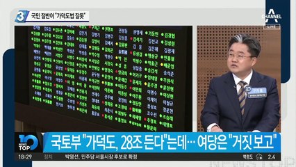 국민 절반이 “가덕도특별법 잘못”