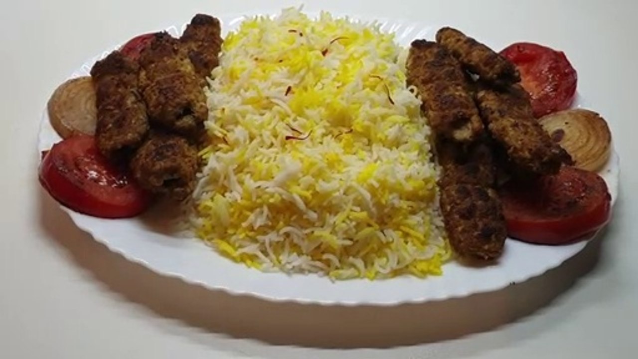 Chelo Kabab Recipe | Chelo Kabab in Pan