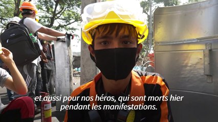 Birmanie: tirs sur des manifestants au lendemain d'une répression sanglante