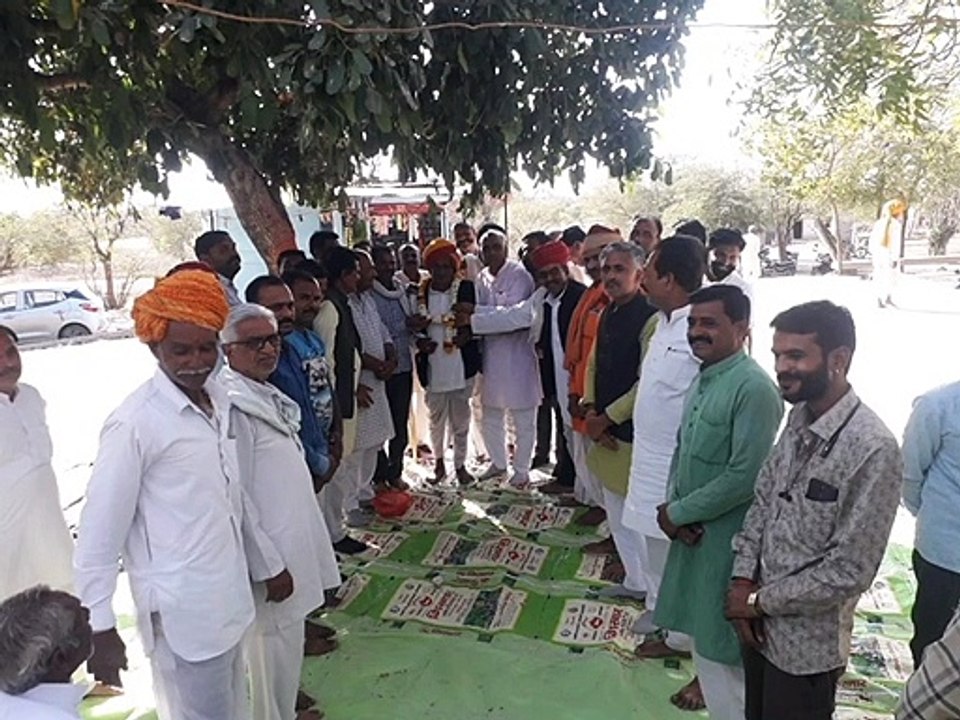 गोपाल सिंह मंडलोई साहब ठि मेहंदी को सामूहिक विवाह सम्मेलन का अध्यक्ष नियुक्त किया