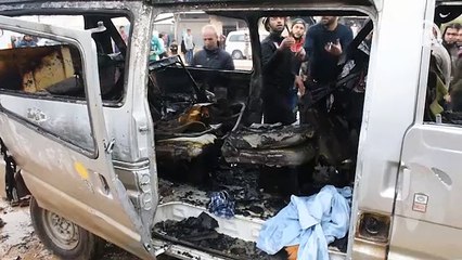 Azez’de 2 ayrı bombalı araçla saldırı