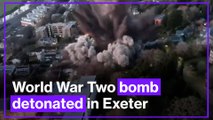 World War Two bomb detonated in Exeter