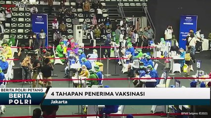 Vaksinasi COVID-19 Diberikan Dalam 4 Tahap Hingga Maret 2022