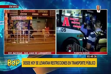 Puente Nuevo: este es el panorama en el primer día del levantamiento de la cuarentena