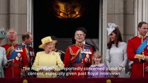 Harry and Meghan sit to 