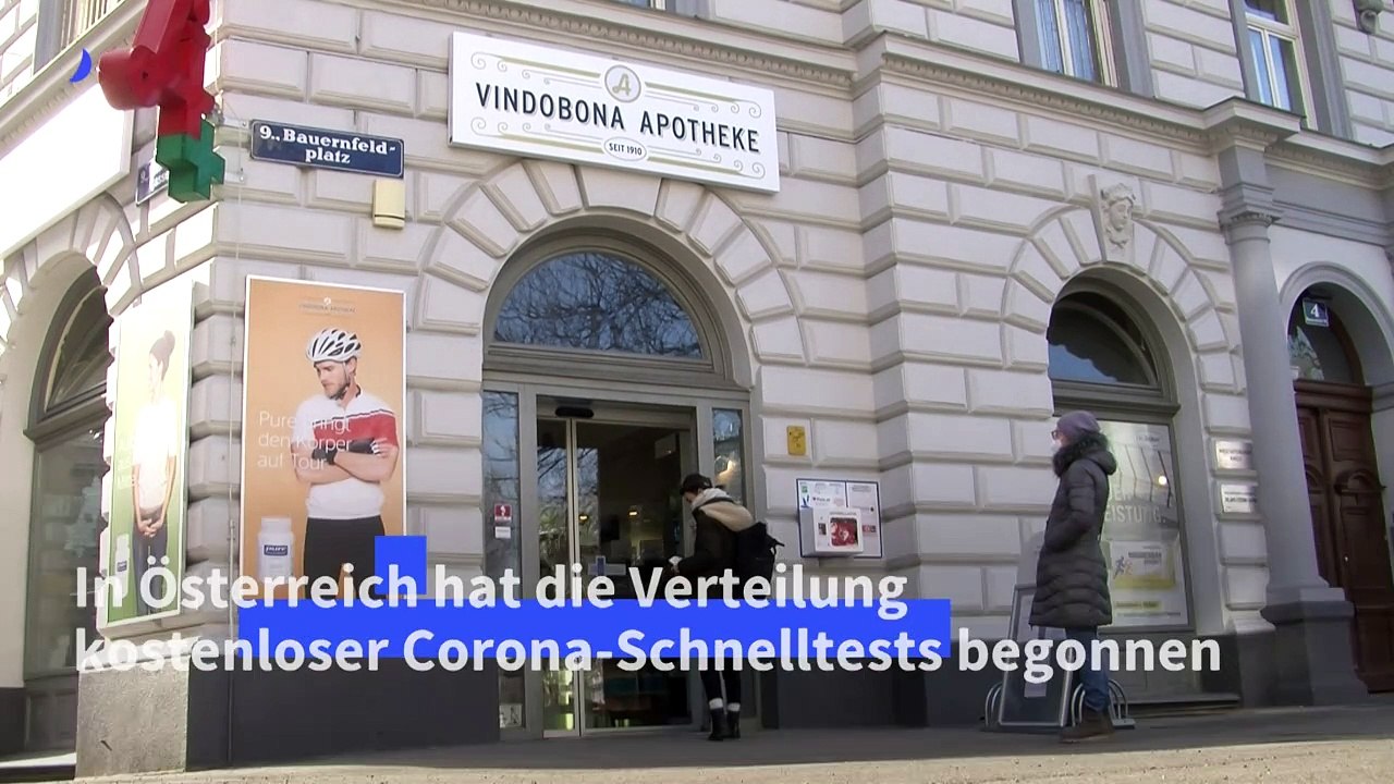 Österreicher bekommen kostenlose Corona-Schnelltests