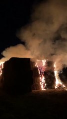 Farm fire near Timberlands estate