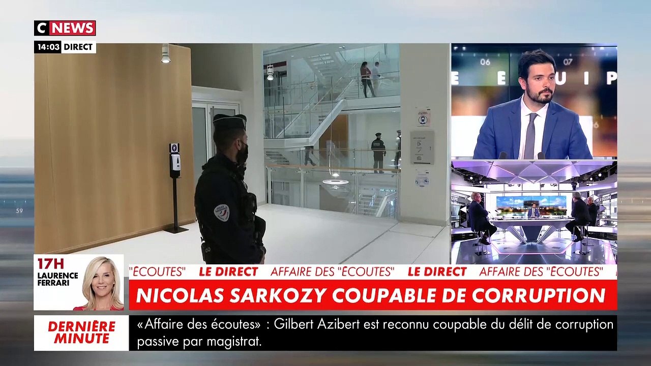 Affaire des écoutes: Nicolas Sarkozy condamné à 3 ans de prison, dont un an ferme, pour corruption et trafic d'influence