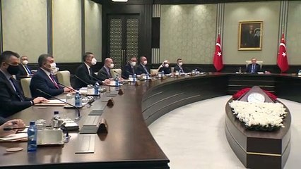 ANKARA - Cumhurbaşkanlığı Kabinesi toplandı