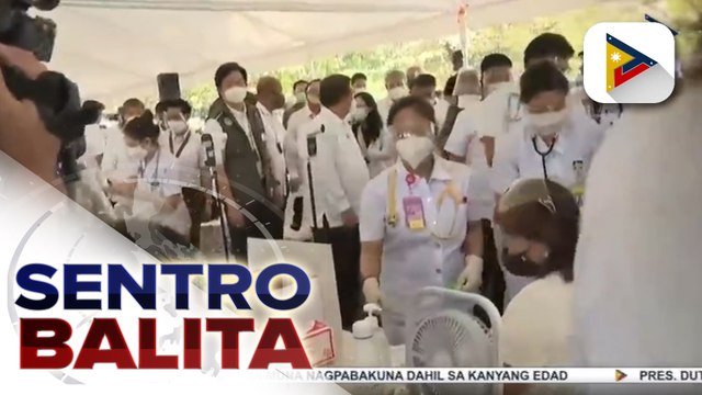 DND Sec. Lorenzana at CabSec. Nograles, nanguna sa vaccine rollout sa Veterans Memorial Medical Center