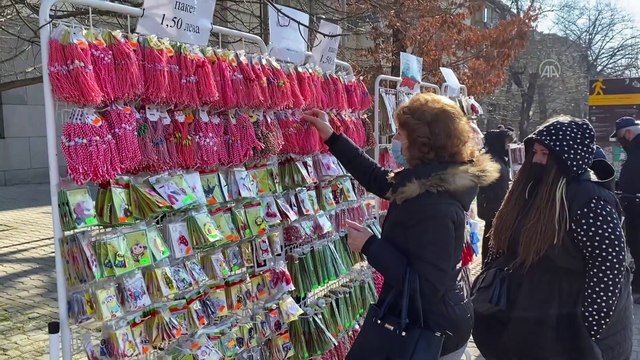 SOFYA - Bulgaristan’da ilkbaharın gelişi 'Baba Marta' geleneği ile kutlanıyor