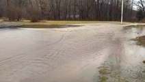 Heavy rain causes flooding in Maryland