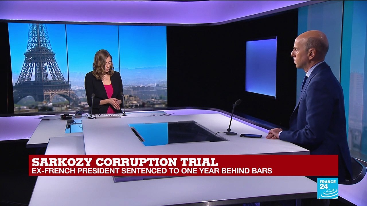 Sarkozy corruption trial: Ex-French president sentenced to one year behind bars