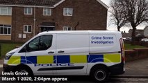 Crime Scene Investigation at Lewis Grove, Hartlepool