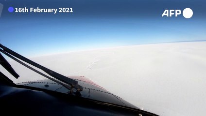 Giant iceberg breaks off near UK Antarctic base