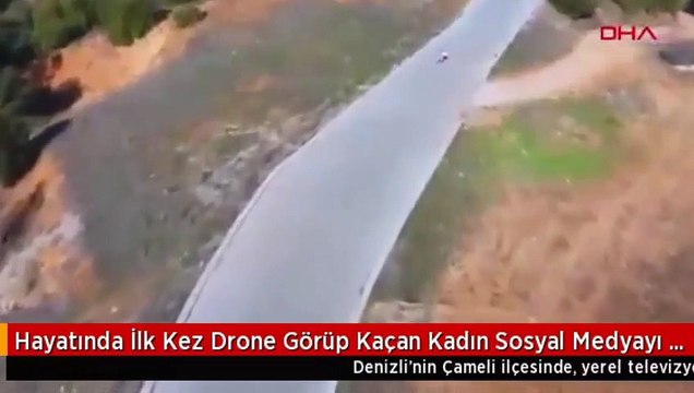 Hayatında ilk kez gördü, koşarak kaçtı! Sosyal medyada rekor kırdı