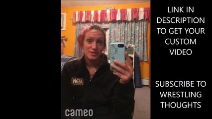 AEW Kris Statlander Talks Injury,Her Great Fans,Aliens and More on Cameo