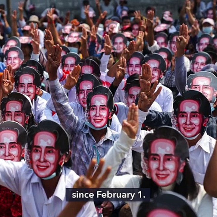 At least 18 protesters killed in Myanmar in worst violence since coup