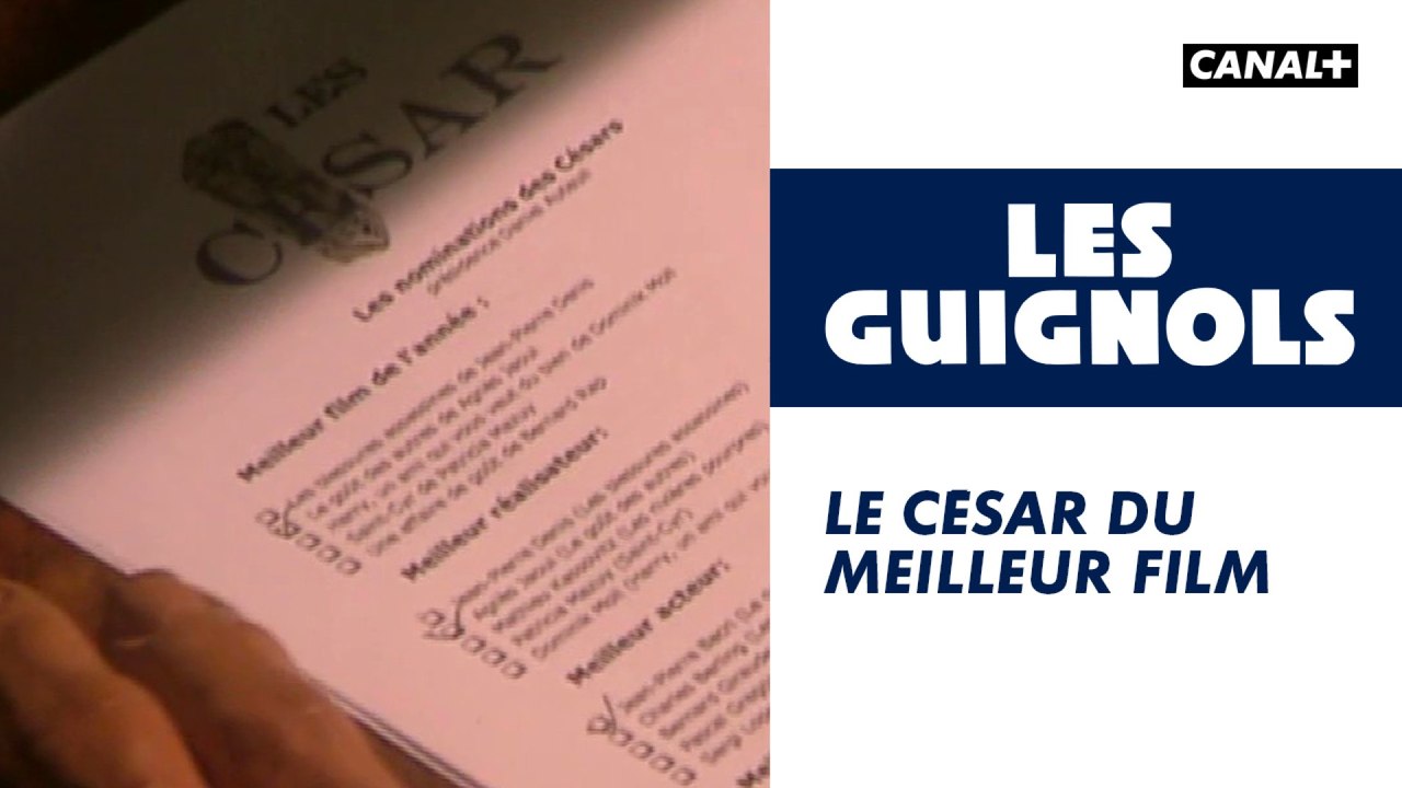Le César du meilleur film - Les Guignols - CANAL+