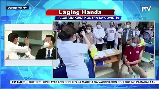 UP-PGH Director Legaspi receives Sinovac's COVID-19 vaccine