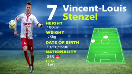 Vincent-Louis Stenzel Highlights ● RW/LW/CF ● 2020