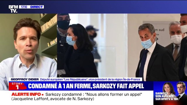 Nicolas Sarkozy condamné: Geoffroy Didier dénonce un acharnement politique qui finit par porter ses fruits