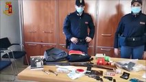 Torino - Droga e armi nascosti in casa due arresti (01.03.21)
