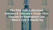 The FDA Just Authorized Johnson & Johnson’s Single-Shot Vaccine for Emergency Use—Here’s H