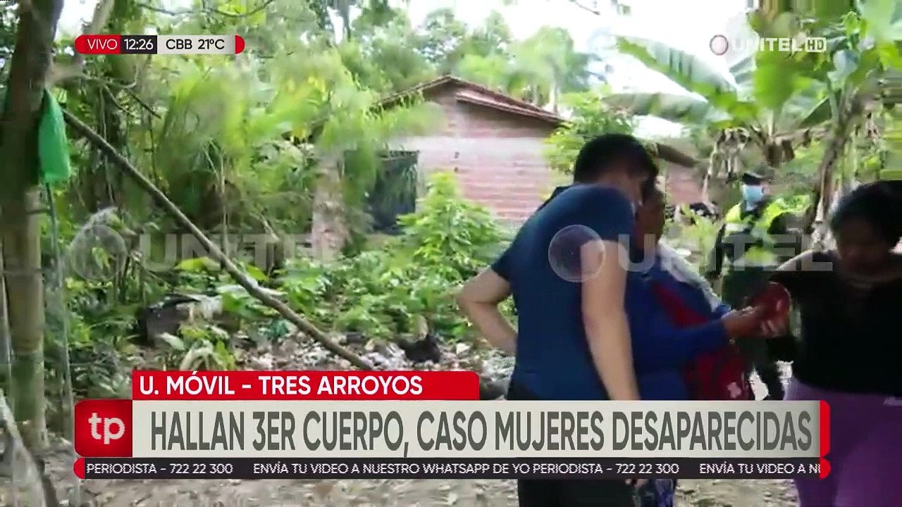 Hallan cuerpo de otra joven desaparecida en Villa Tunari, ya suman tres las víctimas