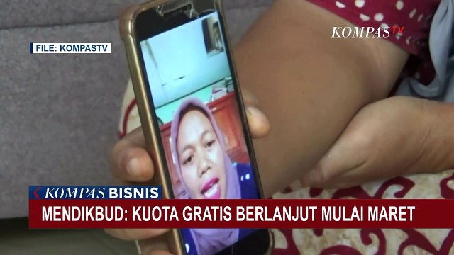 Menteri Nadiem: Kuota Internet Gratis Berlanjut Mulai Maret 2021