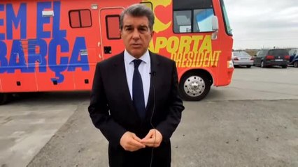 Joan Laporta "lamenta profundamente" las detenciones en el marco del 'BarçaGate' "que perjudican enormemente a la imagen del club"