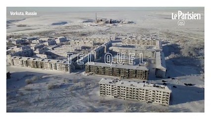 Russie: une ville fantôme pétrifiée par la neige