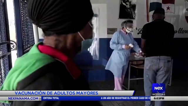 Vacunación de adultos mayores - Nex Noticias