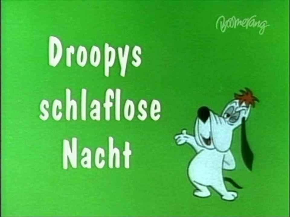 Droopy - 01. Droopys schlaflose Nacht