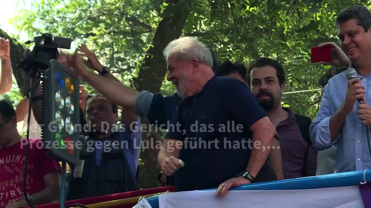 Urteile gegen Brasiliens Ex-Präsident Lula aufgehoben