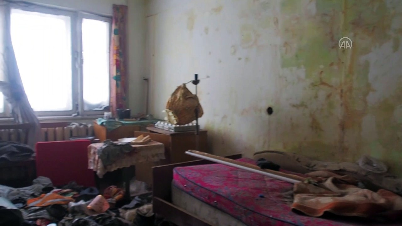 VORKUTA - Buz ve karlarla kaplı 'hayalet' şehir - Terkedilmiş binalar buz mağarasına döndü