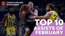 Turkish Airlines EuroLeague, Top 10 Assists of February!